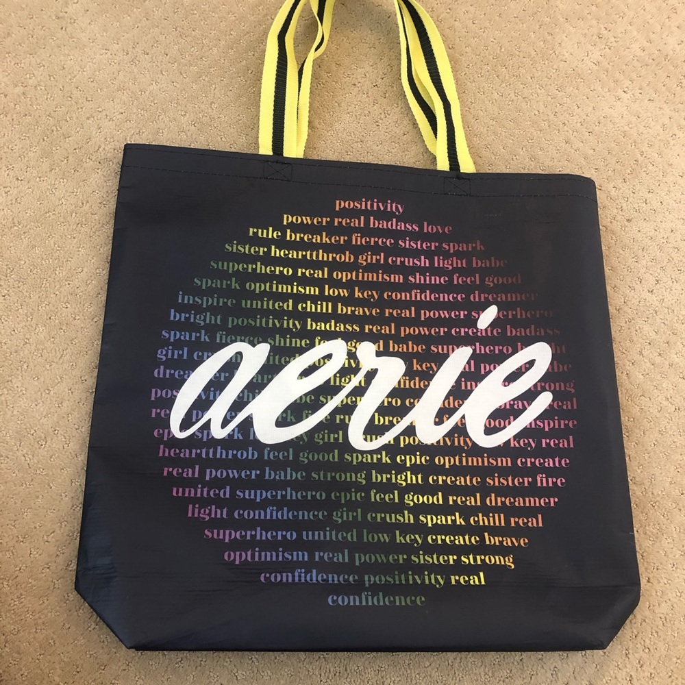 Large Aerie Reusable Shopping Bag